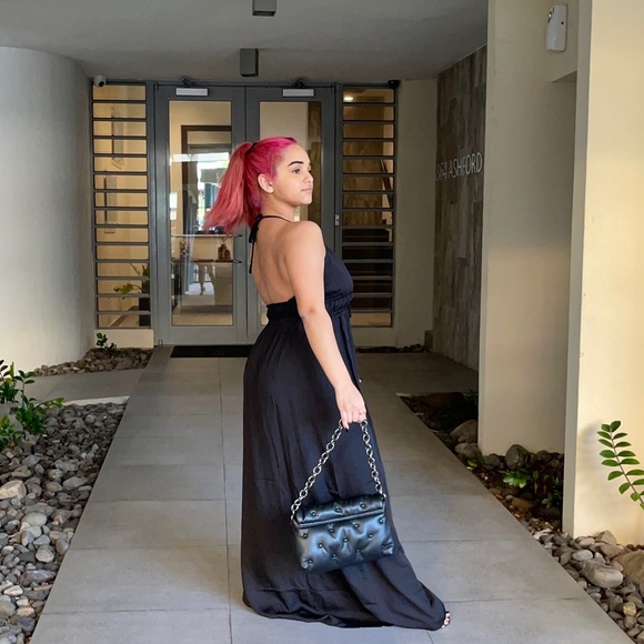 Black Long dress - Picture 2 of 3